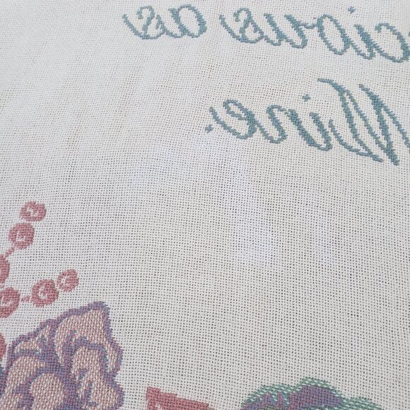 Tapestry Floral 80s Wall Hanging Gift for Mom - Picture 7 of 11